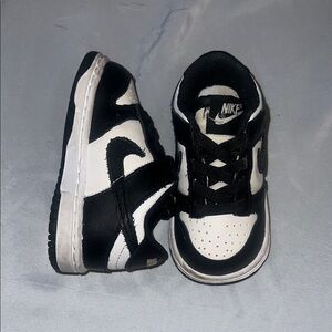 Nike Kids Black and White Sneakers